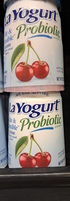 Probiotic Cherry Blended Nonfat Yogurt, Cherry