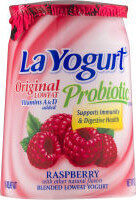 Probiotic Raspberry Blended Lowfat Yogurt, Raspberry
