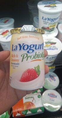 Probiotic Rich & Creamy Strawberry Blended Lowfat Yogurt, Strawberry