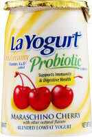 Probiotic Rich & Creamy Cherry Blended Lowfat Yogurt, Cherry