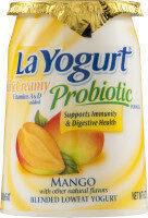 Probiotic Rich & Creamy Mango Blended Lowfat Yogurt, Mango