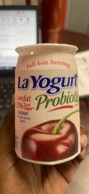 Probiotic Cherry Blended Lowfat Yogurt, Cherry
