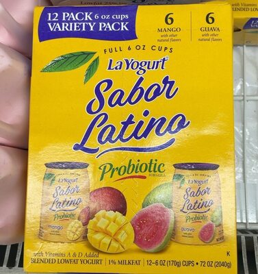 Probiotic Mango And Guava Blended Lowfat Yogurt
