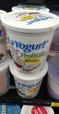 Probiotic Coconut Blended Whole Milk Yogurt, Coconut
