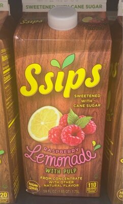 Raspberry With Pulp Lemonade, Raspberry