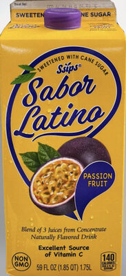 Passion Fruit Naturally Flavored Drink, Passion Fruit