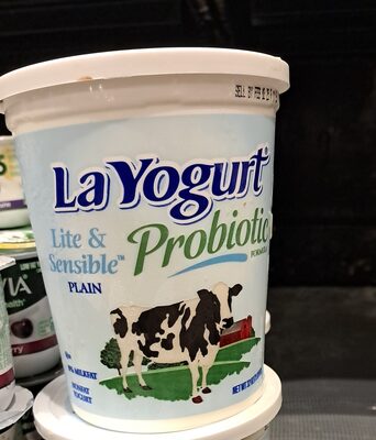 Probiotic Plain Nonfat Yogurt