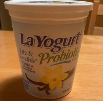 Probiotic Vanilla Blended Nonfat Yogurt, Vanilla