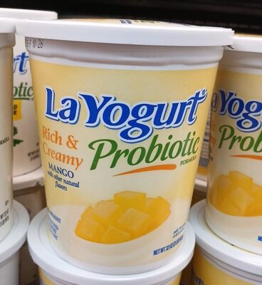 Probiotic Rich & Creamy Mango Blended Lowfat Yogurt, Mango