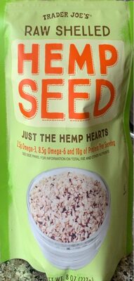 Hemp Seed, Raw Shelled