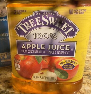 100% Apple Juice From Concentrate, Apple