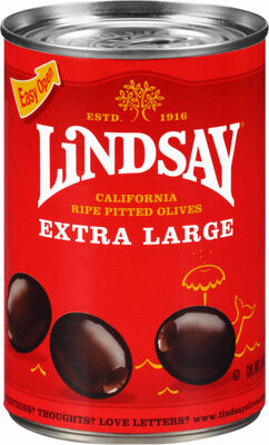 Extra Large Mild & Nutty Black Ripe Pitted Olives