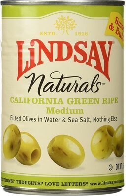 Smooth & Buttery Green Ripe Pitted Medium Olives, Smooth & Buttery