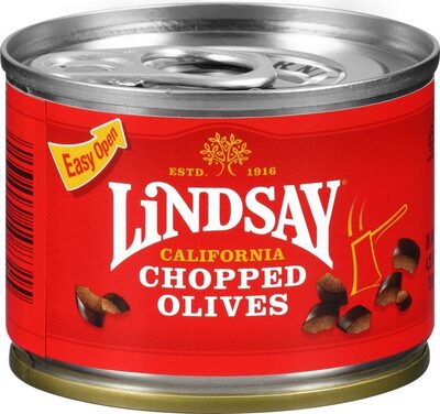 Mild & Nutty Black Ripe Chopped Olives, Mild & Nutty