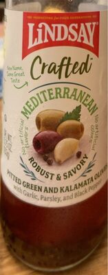 Mediterranean Pitted Green And Kalamata Olives, Mediterranean