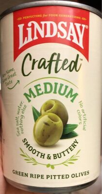 Medium Green Ripe Pitted Olives, Medium