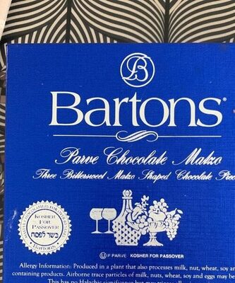 Parve Matzo Chocolate, Chocolate