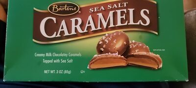 Creamy Milk Chocolatey Caramels Topped With Sea Salt, Sea Salt