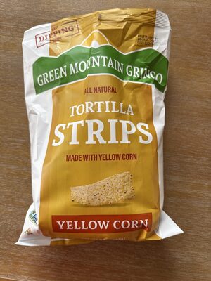Yellow Corn Tortilla Strips, Yellow Corn