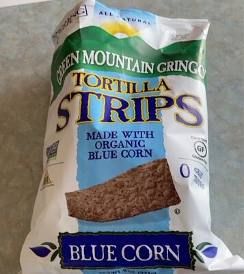Blue Corn Tortilla Strips, Blue Corn