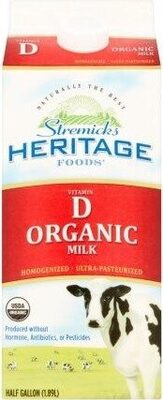 Vitamin D Organic Milk