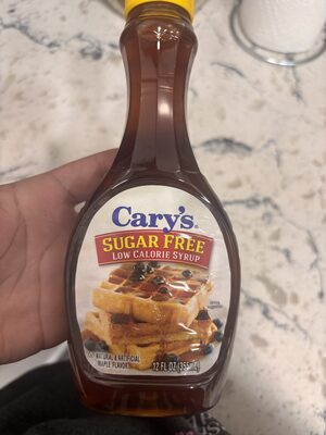 Maple Flavor Sugar Free Low Calorie Syrup, Maple