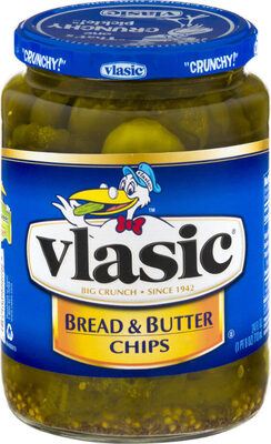 Vlasic Bread & butter Pickle Chips, Keto Friendly, 24 fl. oz.