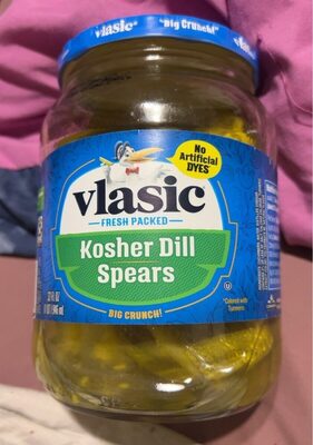 Vlasic Kosher Dill Pickle Spears, Keto Friendly, 32 fl. oz.