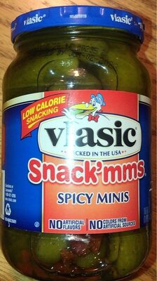 Vlasic Snack'mms Spicy Minis Pickles, 16 fl. oz.