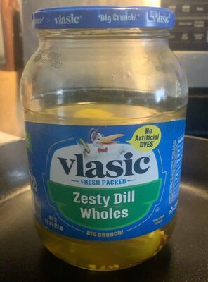 Vlasic Zesty Dill Whole Pickles, Keto Friendly, 46 fl. oz.