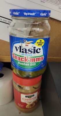 Vlasic Snack'mms Kosher Dill Mini Pickles, Keto Friendly, 16 fl. oz.