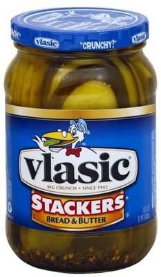 Vlasic Stackers Bread & Butter Pickles, 16 fl. oz.