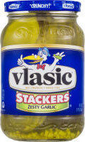 Zesty Garlic Pickles