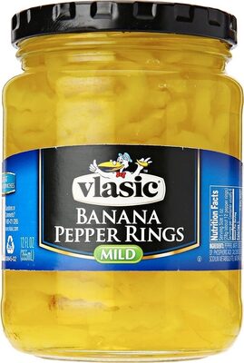 Vlasic Mild Banana Pepper Rings, Keto Friendly, 12 fl. oz.