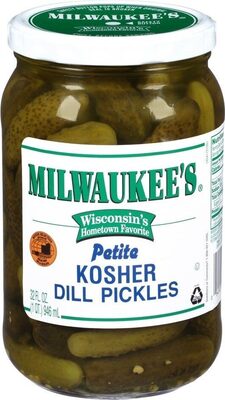 Milwaukee's Petite Kosher Dill Pickles, 32 fl oz.