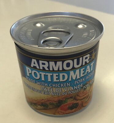 Armour Potted Meat, 8g Protein Per Serving, 5.5 oz. Can