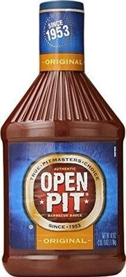 Open Pit Blue Label Original Barbecue Sauce, Value Size, 42 oz.