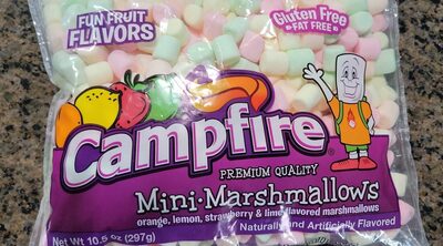 Orange, Lemon, Strawberry & Lime Flavored Mini Marshmallows, Orange, Lemon, Strawberry & Lime