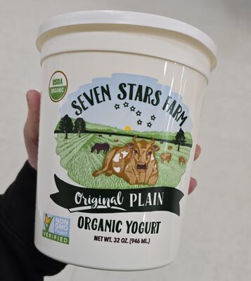 Original Plain Organic Yogurt, Original Plain