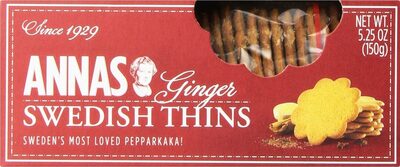 Ginger Swedish Thins, Ginger