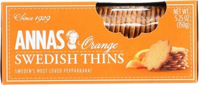 Orange Swedish Thins, Orange