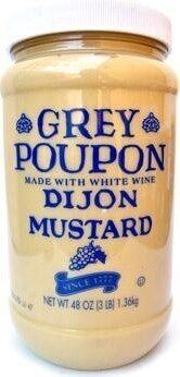 Dijon Mustard Made With White Wine, Dijon