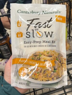 Savory Chicken & Wild Rice Meal Kit, Savory Chicken & Wild Rice