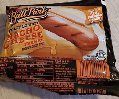 Nacho Cheese Franks