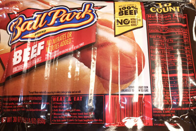 Beef Franks, Beef