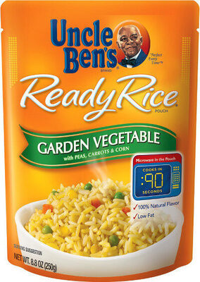 Garden Vegetable Rice With Peas, Carrots & Corn, Garden Vegetable