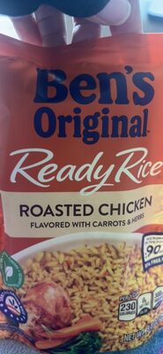 Ben's Original Ready Rice, Roasted Chicken, 8.8 Oz. Pouch