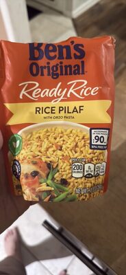 Ben's Original Ready Rice, Rice Pilaf, 8.8 Oz. Pouch