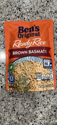 Ben's Original Ready Rice, Brown Basmati, 8.5 Oz. Pouch