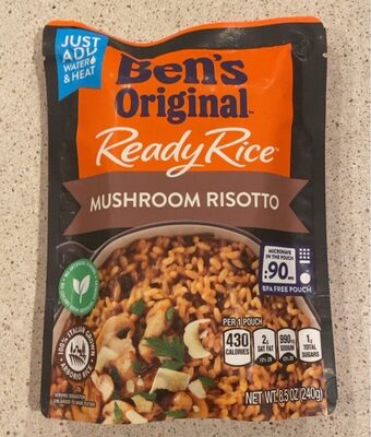 Ben's Original Ready Rice Mushroom Risotto, 8.5 Oz